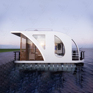 Hydro tech Innovation Smart Mobile Container House Wasserdichtes Fertighaus Green Steel House Off-Grid Floating House boat - Product Image 4