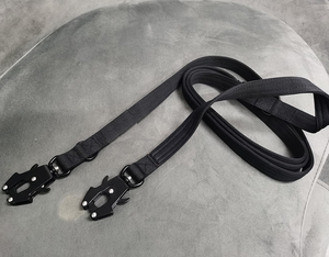 Tactical Nylon Pet Dog Leash with Durable Buckle and <b>Clip</b>, for Large Medium Dogs Training Running - Product Image 2