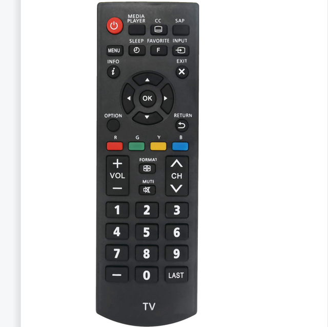 N2QAYB000820 - Replacement Remote Control for Panasonic Viera LCD LED Plasma TV TC-32A400U TC-39A400U TC-40A420U TC-50A400U TH-5