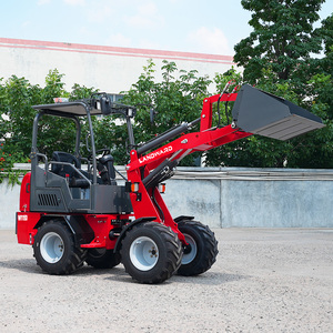 Multifunktionaler Mini-Radlader mit Dieselantrieb und Schnellwechselaufsätzen, 0,8T Nennlast, Landschaftsbau-Diesellader - Product Image 4