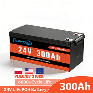 Paquete de Baterías de Litio Lifepo4 12v 24v 100ah 200ah 300ah, Sistema de Almacenamiento de Energía con Batería Lifepo4, Batería de Fosfato de Hierro y Litio - Product Image 1