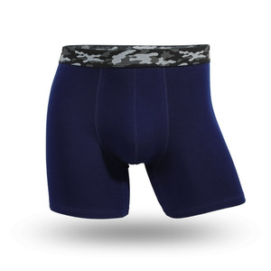 Cómodos <span class=keywords><strong>Calzoncillos</strong></span> <span class=keywords><strong>Boxer</strong></span> de Algodón para Hombre, Corte Medio, con Marca Personalizada para Venta al Por Mayor en Pequeños Lotes - Product Image 6