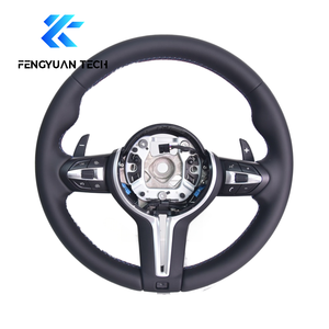 Volante Deportivo de Cuero y Alcántara para <span class=keywords><strong>BMW</strong></span> F20 F22 F30 F31 F32 F36 F82 X5 F15 F82 <span class=keywords><strong>M4</strong></span> F80 M3 M5 F90 F06 535i F10 F56 - Product Image 1