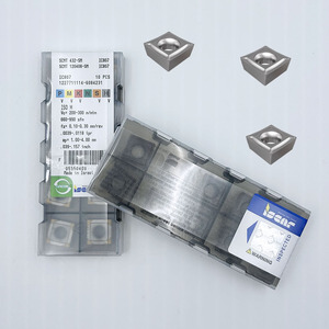 Ban đầu iscar scmt 120408-sm ic807 công cụ chuyển cho vật liệu cứng thép thép không gỉ gang superalloys - Product Image 1