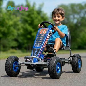 Cuatriciclo <span class=keywords><strong>Grande</strong></span> de 4 <span class=keywords><strong>Pedales</strong></span> para Adultos, <span class=keywords><strong>Go</strong></span> <span class=keywords><strong>Kart</strong></span> de Carreras con Estructura de Acero Resistente y Neumáticos, Vehículo de Fitness de 4 Ruedas con <span class=keywords><strong>Pedales</strong></span> - Product Image 6