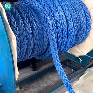 Corde marine en UHMWPE 12 brins, corde flottante HMPE 6mm 10mm 22mm, corde d'amarrage synthétique tressée Dyneema pour la marine, les bateaux et l'industrie navale - Product Image 1