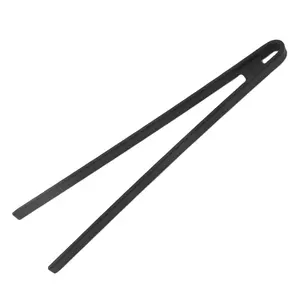 Utensilio de cocina antiadherente resistente al calor respetuoso con el medio ambiente, Clip para Pasta, utensilios de cocina de silicona, pinzas para alimentos