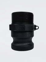 Raccords rapides en plastique PP 1 pouce 2 pouces Type F Type C Type DC Connecteurs à filetage mâle Modèle F100 Tête hexagonale
