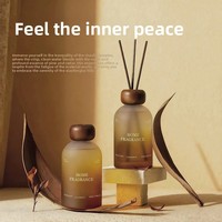 Aromaterapi Tanpa Api untuk Rumah dan Hotel, Pewangi Kayu Rotan Bergaya Mewah, Aroma Tahan Lama, Penyegar Udara, Penghilang Bau dalam Botol