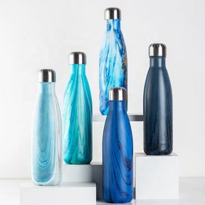 Bouteille d'eau en forme de cola en acier inoxydable 17oz Sport Thermos pour eau bouillante - Product Image 1