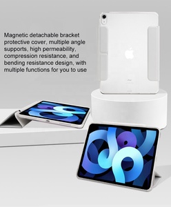 2024 <span class=keywords><strong>Air</strong></span> 6 หลายสียอมรับโลโก้ที่กําหนดเองด้านข้างดูดอะคริลิคไม่มีปากกาสล็อตกรณีแท็บเล็ต - Product Image 3