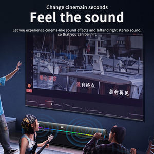 Barre de son sans fil Bluetooth multimédia pour téléviseur, système de cinéma maison avec caisson de basses - Product Image 4
