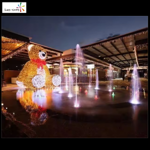 Lumières LED mignonnes en forme d'ours, étanches pour décoration de Noël en extérieur - Product Image 4