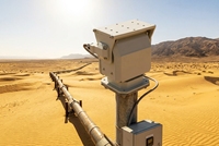Plataforma Industrial Pan Tilt VT-H50 de 50 kg con Control Remoto y Retroalimentación de Encoder de Bucle Cerrado para Protección Anti-Drones con Cámara Térmica