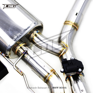 ท่อไอเสีย Valvetronic Catback สำหรับ M240i M440i M340i M340 G20 G22 G26 G42 ท่อไอเสียสแตนเลสขัดเงาขนาด 1.5 มม. - Product Image 5