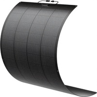 Panneau solaire flexible en fibre de verre de type N anti-ombre 200W, 16BB, cellule mono, 25% d'efficacité élevée, portable 24V