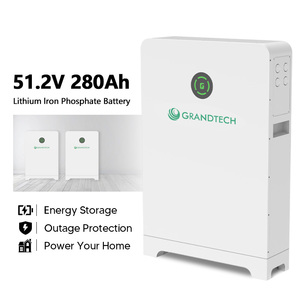 Batería de Litio Híbrida Solar Grandtech Split IP65 Power Wall 48V/51.2V 100Ah-314Ah 5-20kWh con Comunicación CAN LiFePO4 Onda Sinusoidal Pura M - Product Image 3