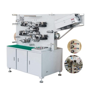 4 màu quần áo Nylon taffeta nhãn <span class=keywords><strong>ROTARY</strong></span> máy in cho may rửa chăm sóc nhãn và vải nhãn - Product Image 1