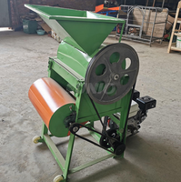Machine à décortiquer les graines de ricin diesel ou motorisée Machine à décortiquer pour machine à éplucher les graines de ricin