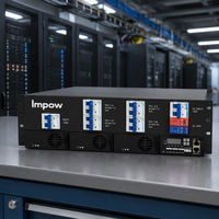 Système redresseur DC ImPow 3U 9000W 110V 125V, module 3kW, alimentation télécoms à découpage 90-152Vdc