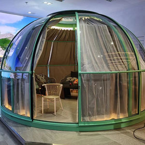 4.0*4.0M trasparente di alta qualità casa a cupola all'aperto prefabbricata in policarbonato bolla casa capsula per la caffetteria - Product Image 6