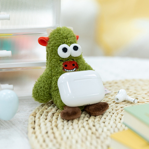 Vente en gros – Porte-clés en peluche amusant 2-en-1 de 15 cm, pendentif animal monstre mignon avec fonction support de téléphone, jouet anti-stress original - Product Image 2