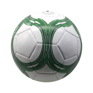 Balón de Fútbol de Espuma de PVC de 1.6 mm, Material Brillante, Tamaño Cinco, Verde, para Entrenamiento y Juegos, Recuerdo, Regalo - Product Image 3
