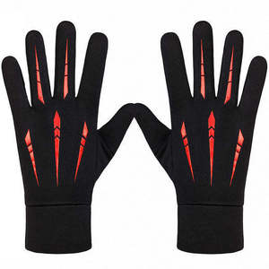 Gants de sport SMX en cuir pour la gym et le cyclisme avec sangle de poignet réglable et design antidérapant - Gants de sport unisexes par Tempo Sports - Product Image 4