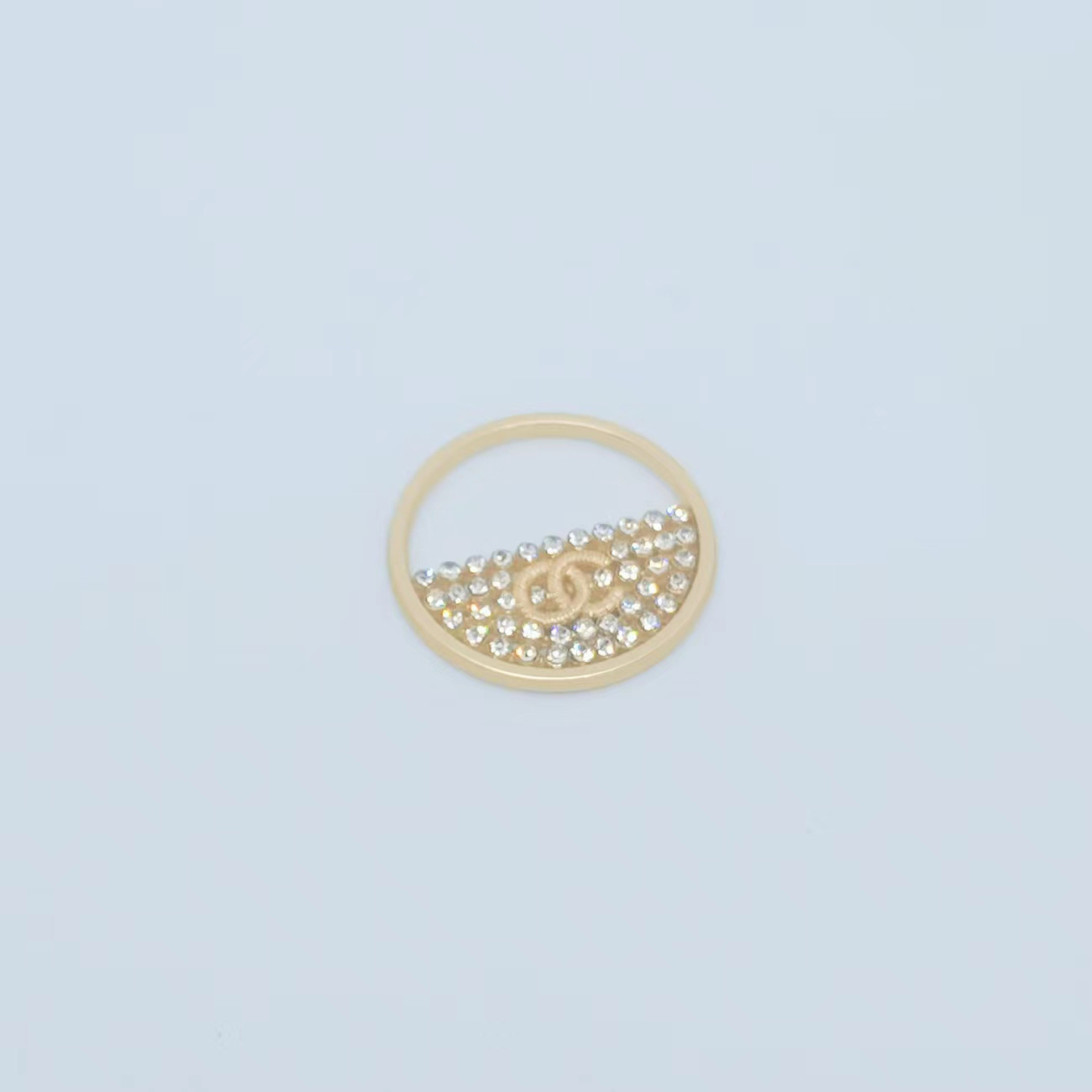 Diamante de oro esmerilado