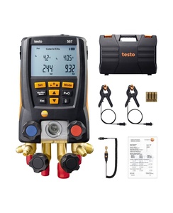Ensemble de manomètres pour climatisation automobile Testo558set Testo549 Testo557 Testo 549, Testo 550, Testo 557, Testo 570 - Product Image 1