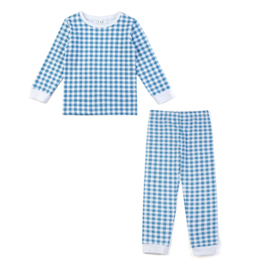 <span class=keywords><strong>Pigiama</strong></span> <span class=keywords><strong>a</strong></span> <span class=keywords><strong>quadri</strong></span> rosa per neonati con collo bianco 2 pjs manica lunga autunno pigiami per bambini - Product Image 4