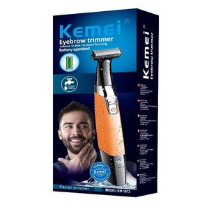 เครื่องโกนหนวดไฟฟ้า KEMEI KM-1913 แบตเตอรี่ 600mAh ชาร์จผ่าน USB กันน้ำ IPX5 สำหรับผู้ชาย ใบมีดเดี่ยว โกนได้อย่างไม่เจ็บปวด ใช้ได้กับบริเวณจุดซ่อนเร้น ได้รับมาตรฐาน CE - Product Image 5