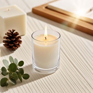 Quảng cáo cổ điển 1oz 4oz 7Oz 10oz 14oz nến Jar tường nến container rỗng rõ ràng dày ly chủ nến nhỏ Jar - Product Image 6