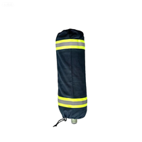 Sac de transport pour bouteille de gaz incendie réfléchissant en coton FR de 6,8 L pour SCBA, sauvetage et incendies de classe A et B, OEM ODM personnalisé, ISO CE
