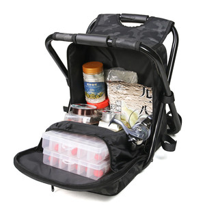 حقيبة ظهر كرسي للصيد سهل الحمل وقابل للطي ومتعدد الوظائف للأماكن الخارجية من Mydays - Product Image 3
