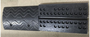 JSD-002 पीला और काला यातायात सुरक्षा रोड रबर स्पीड बंप - Product Image 6