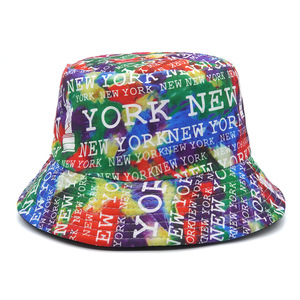 Custom High Quality Tunisia New York City Souvenirs Flag logo Print Sports Bucket Hat