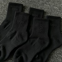 Chaussettes de sport en coton, colorées et mignonnes, logo et couleur personnalisés, haute qualité, faible MOQ