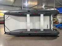 Catamaran gonflable léger, stable et portable, pont flottant 330 400
