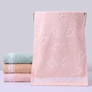 Serviette de toilette en tissu éponge de coton écologique à motif jacquard floral, absorbante, pour spa et hôtel - Product Image 2