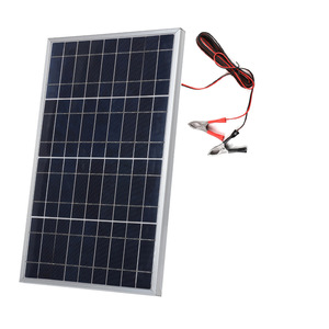 แผงโซลาร์เซลล์แบบโมโนคริสตัลไลน์ 30W 12V 18V เครื่องชาร์จพลังงานแสงอาทิตย์แบบพกพาสำหรับใช้งานกลางแจ้ง แผงผลิตพลังงานแบบพับได้ - Product Image 3