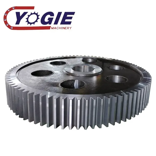 Gears Yogie Factory Non-standard Forging Alloy Steel Spur Bull Gear Drive Gear Large Gear Wheel