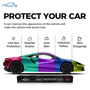 Film chromé vinyle haute élasticité avec doublure PET, plus de 400 couleurs, résistant aux rayures, pour voiture - Product Image 2