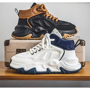 Zapatillas deportivas de moda para hombre, estilo casual, con suela gruesa para aumentar la altura - Product Image 6