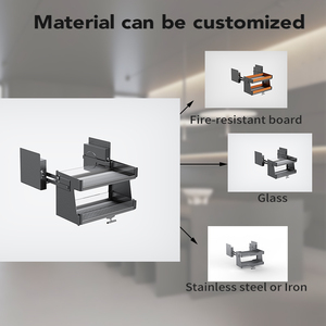 Cestelli Estraibili per Armadietti da <span class=keywords><strong>Cucina</strong></span> Vbosr, Sistema Modulare Idraulico <span class=keywords><strong>a</strong></span> Doppia Apertura - Product Image 5