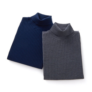 <span class=keywords><strong>Pull</strong></span> à <span class=keywords><strong>col</strong></span> <span class=keywords><strong>roulé</strong></span> à rayures en laine mérinos 100% pour <span class=keywords><strong>homme</strong></span> - Product Image 3