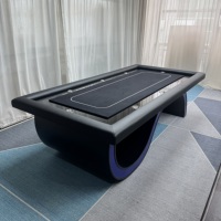 Hochwertiger Schwerer Craps-Tisch für Casino-Nutzung Anpassbares Felt-Design Muster Farben Hochwertiger Mahjong-Glücksspieltisch