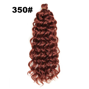 <span class=keywords><strong>Treccine</strong></span> sintetiche di alta qualità, lunghe 24 pollici, stile hawaiano, in fibra giapponese, effetto onda profonda, 120g, colore ombre <span class=keywords><strong>rosa</strong></span>. - Product Image 4