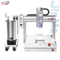 Dispensador de Silicona de Cabezal Único de 2600 ml para Escritorio, Motor de Alta Potencia de 300 KW, Robot Dispensador de Pegamento Programable de 3 Ejes, 1 Año de Garantía