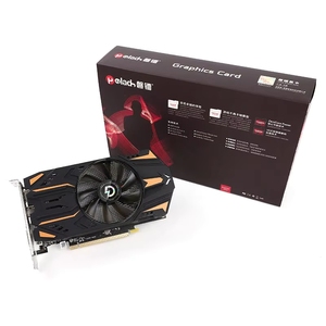 Tarjeta Gráfica Económica para Juegos <span class=keywords><strong>RX</strong></span> <span class=keywords><strong>550</strong></span> <span class=keywords><strong>4</strong></span> GDDR5 Black Fan 60W DP Workstation 64 Rtx GPUs PCI de 128 bits - Product Image 1